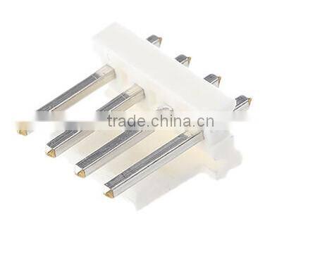 3.96mm pitch vertical PCB Mounting Orientation wire to board plug header connector TE 4 pin connector tyco 640445-4 straight