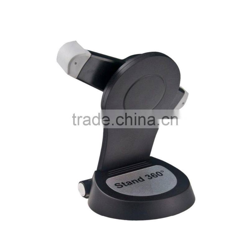 Wholesale best seller universal folding plastic tablet stand holder with 360 degree rotation