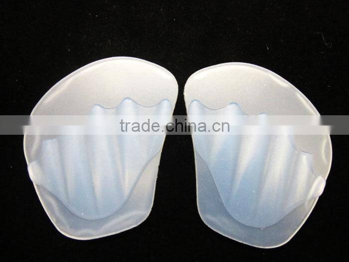 Pressure relief cushion Soft silicone gel heel cushion pad half pad Back heel support insole
