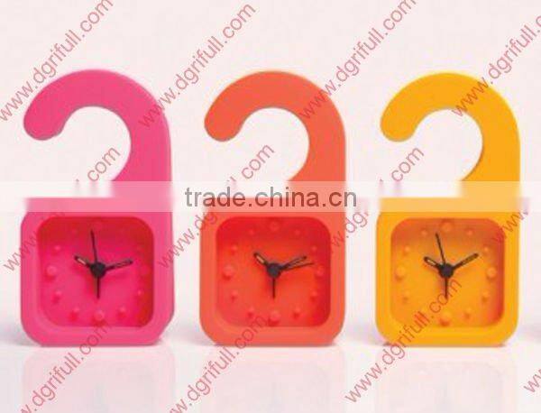 1688 clock movements silicone alarm clock for home decor