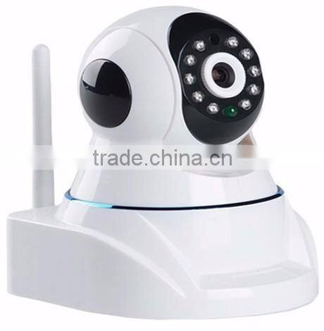 Network Smart Mini CCTV Dome Home Security Small WIFI Pan and Tilt P2P IP Camera