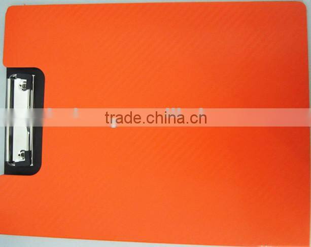 A5 plastic board clip with metal clip PP clip board