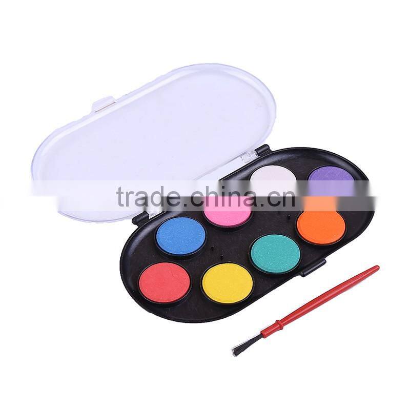 Hot Selling Simply Art Watercolor Cakes 8 Color, Art Manufacturer Wholesale Water Color