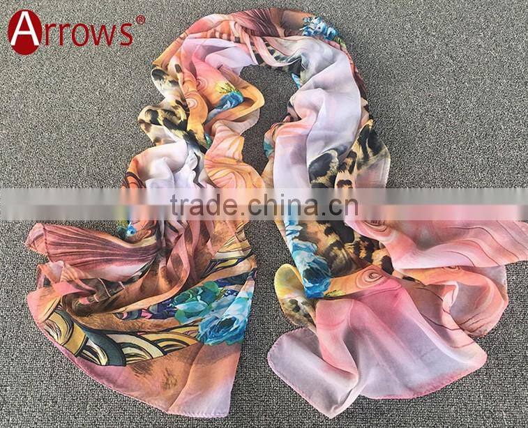 Fresh Orange Color Sexy Shawls and Scarf Stole for Young Girls and Office Ladies