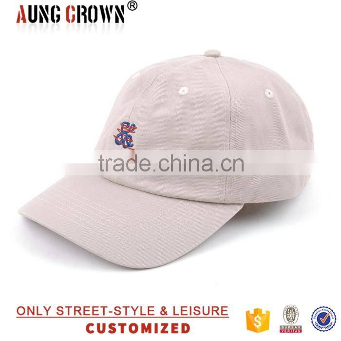 Plain 6 panel baseball dad hats wholesale