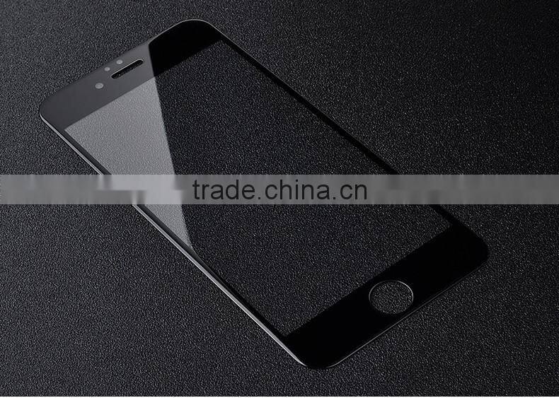 2016 New ! Super Clear Anti Explosion 3D Curved edge full cover size tempered glass screen protector for iPhone 6S