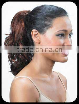 Elegant Beyonce Style Fashion Human Hair Ponytail