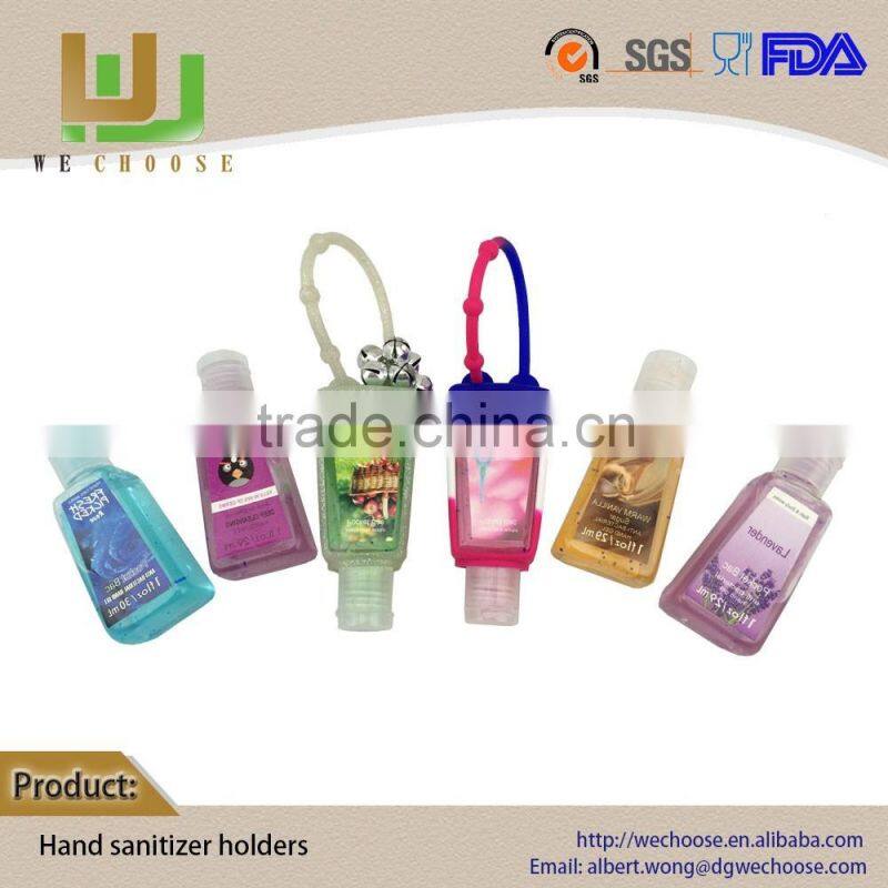 Promotional gifts lip gloss silicone holder with private label
