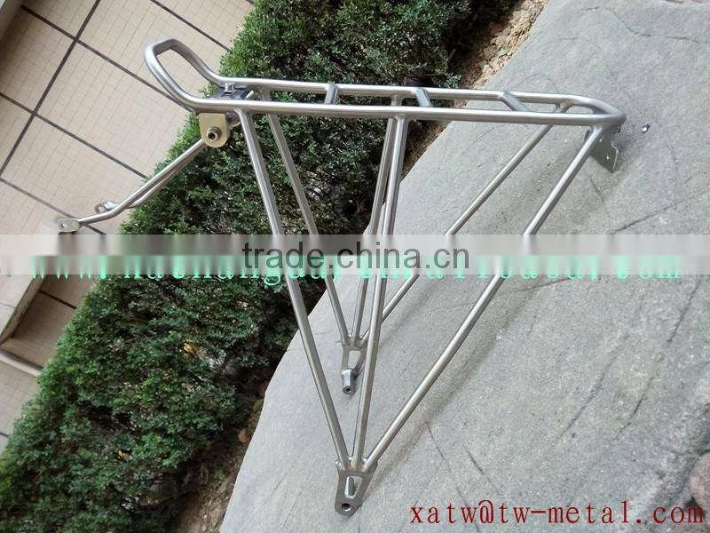 Titanium bicycle rear rack Ti rear rack titanium rear racks titanium bike rear rack xacd made