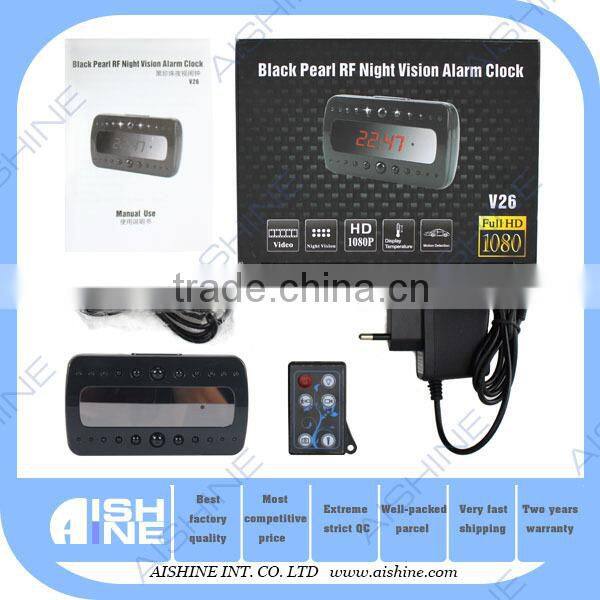 Alarm clock hidden camera 720P Nanny Security Hidden Camera protection