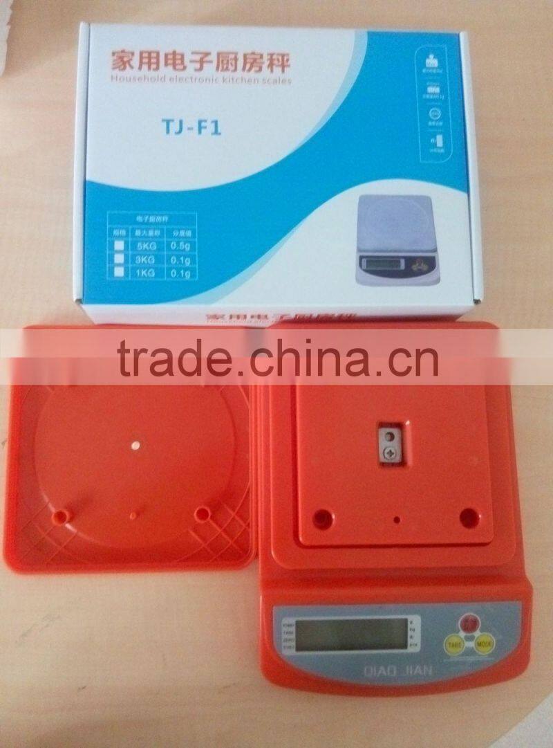 5Kg/1g Household Electronic Kitchen Scale /5kg electronic balance scale ce certification
