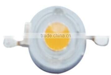 Epistar 3W LED Bulbs High power 1W LED Lamp beads Pure White/Warm White 120-140LM from china manufacture