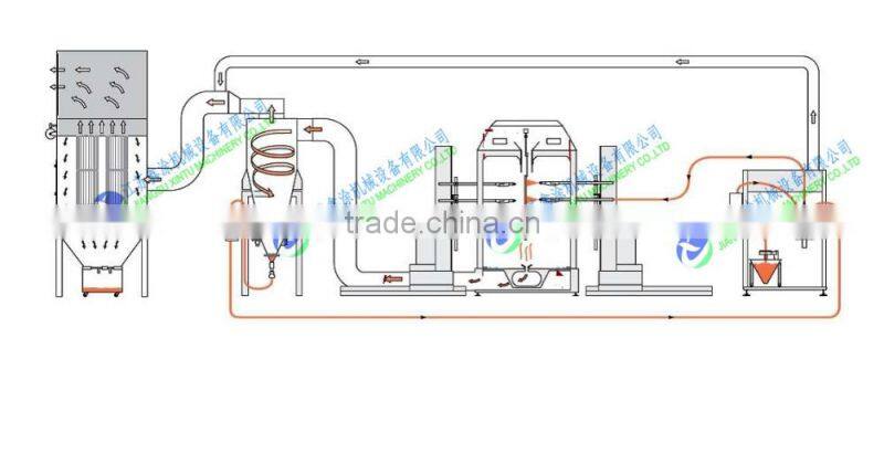 PVC Powder Spray Booth For Powder Coating