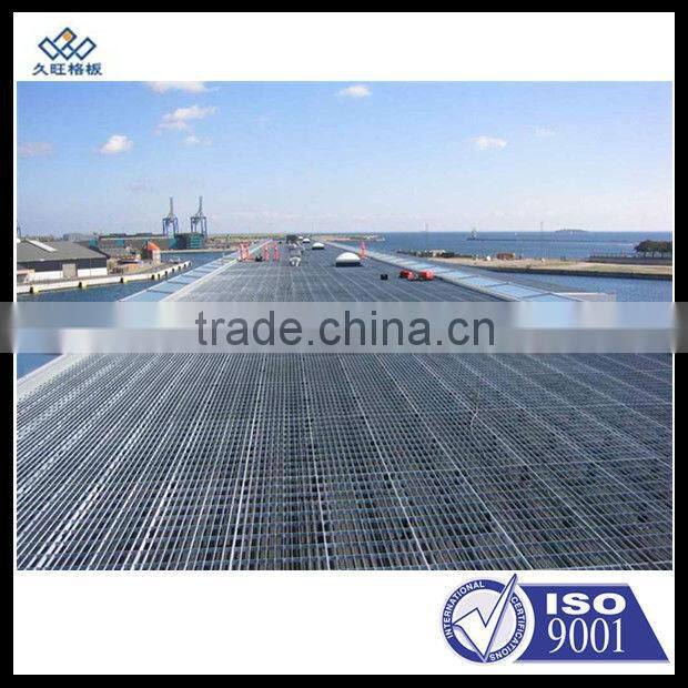 platform floor steel grating/Galvanized Welded steel grating manufacturer