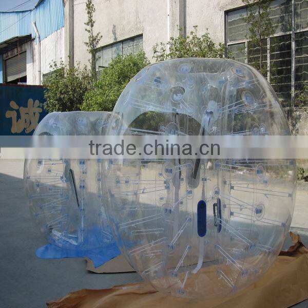 2016 roll inside inflatable ball/soccer bubble for sale