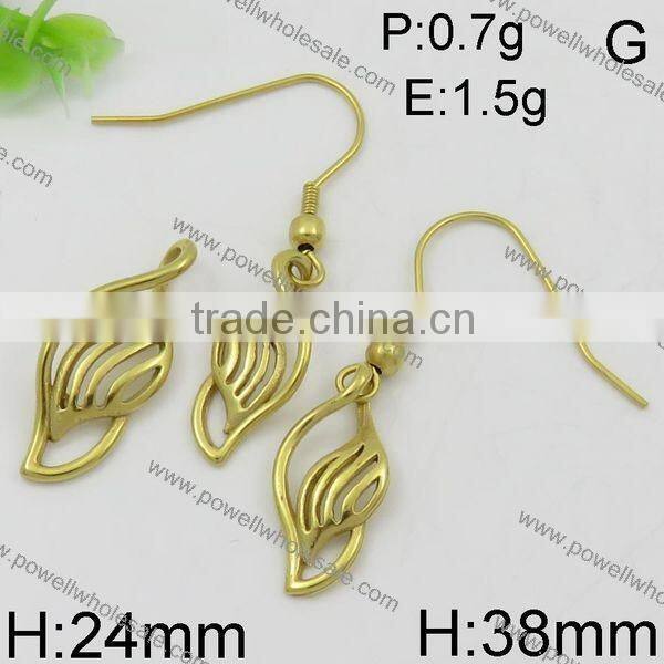 Fashion hot sepcial style wholesale dubai 24k gold jewelry set