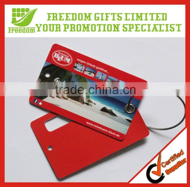 Most Popular Advertising Printing Luggage Tag