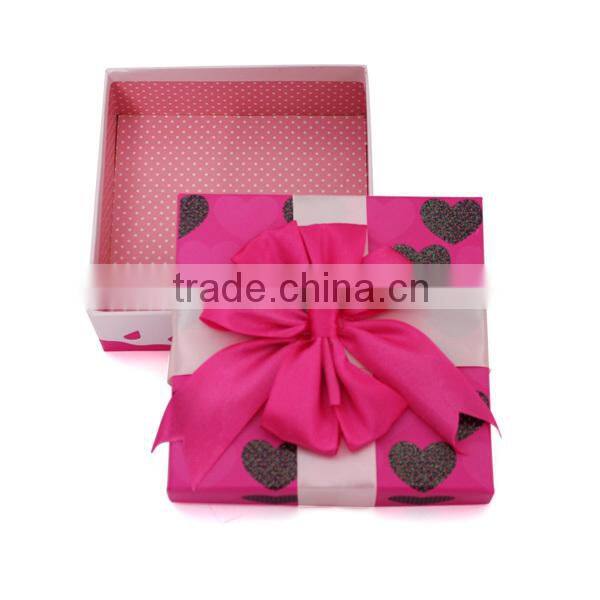 Nice Pink Dot Paste Paper Box