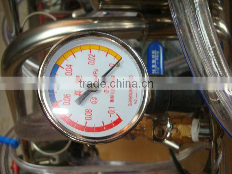 gasoline and power milking machine two buckets