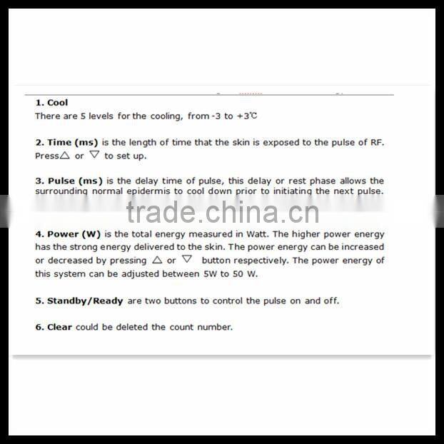 *Portable bipolar RF body contour skin lifting face contour beauty machine