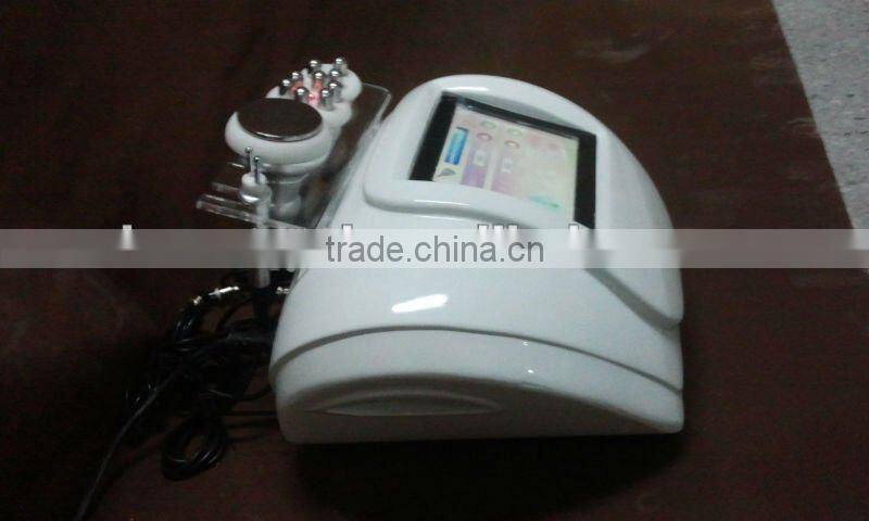 Effective! lipo light machine with 5MHZ RF & Laser,cavitation rf,breast shapes photos