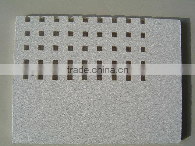 Absorption gypsum ceiling tiles