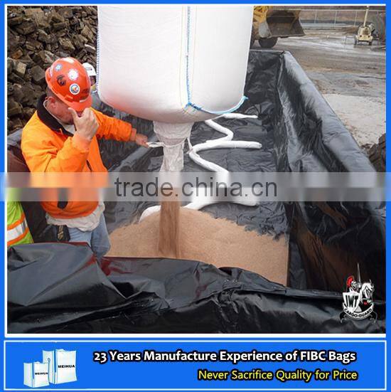 plastic PP woven jumbo bag manufacturer bulk bag supplier