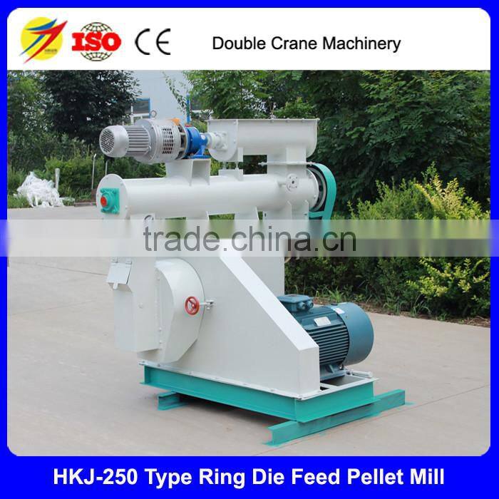 Professional chicken pellet feed making production line , Output 1-1.5t/h