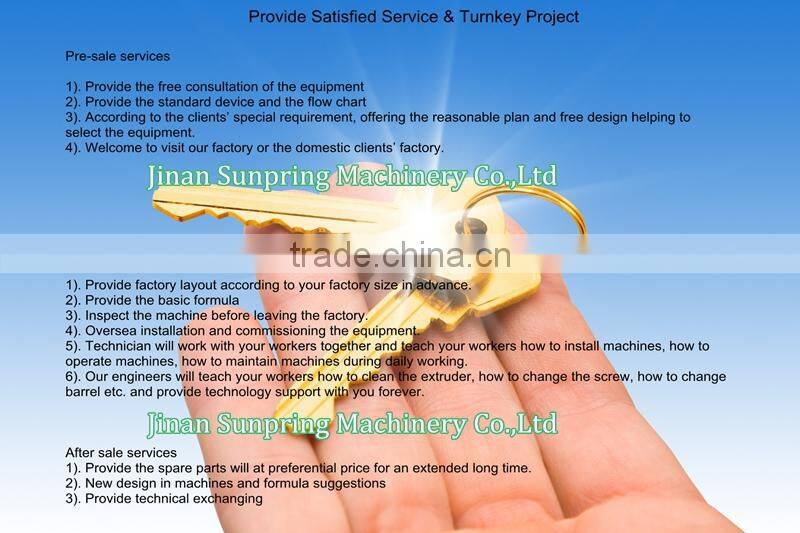 Jinan Sunpring CE Certificate Artificial rice making machine/plant/processing line with best price