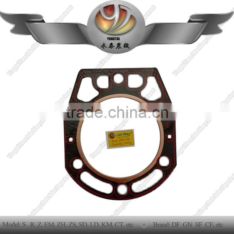 Tractor cylinder head gasket, single cylinder diesel engine gasket