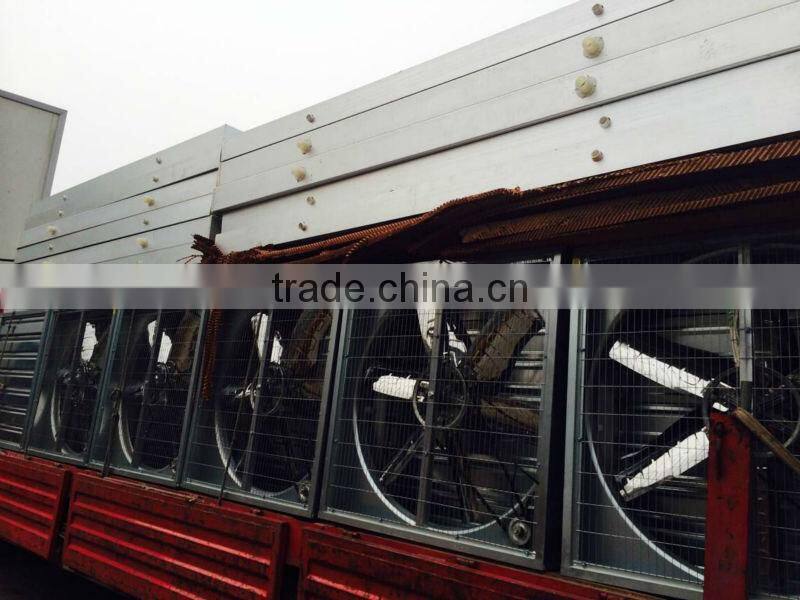 Cooling system ventilation exhaust fan with Siemens motor