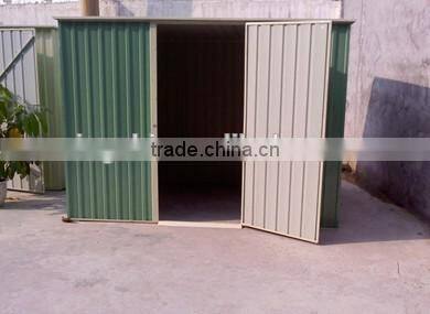steel garden shed/outdoor storage shed