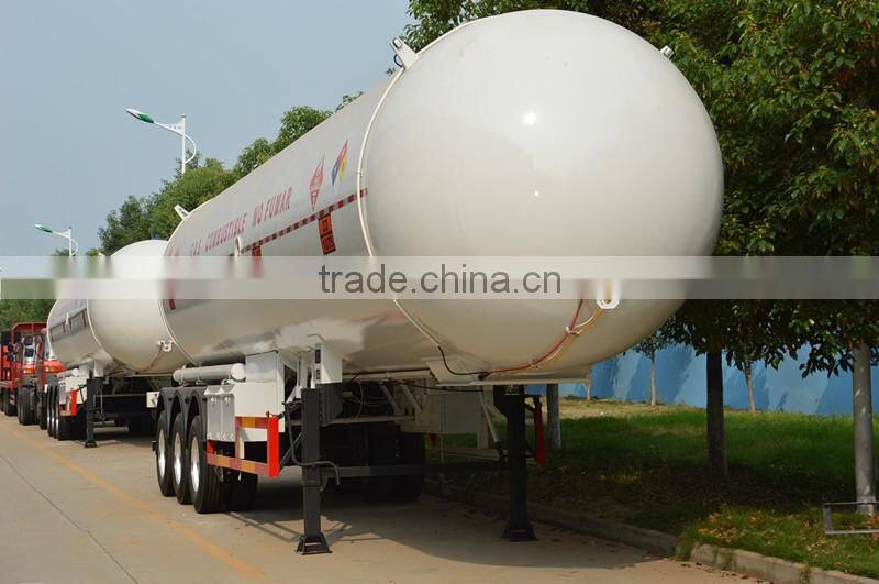 China Supplier Hot Sale Tri-axle LPG Tank Trailer
