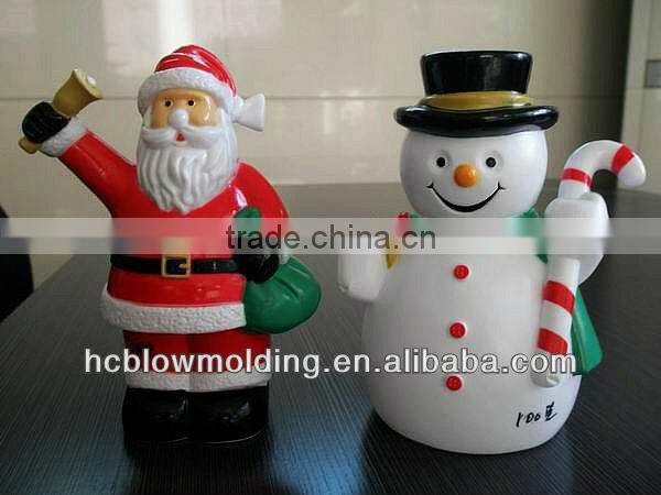 OEM Blow Molding Plastic Santa Claus Father Christmas Mould Design