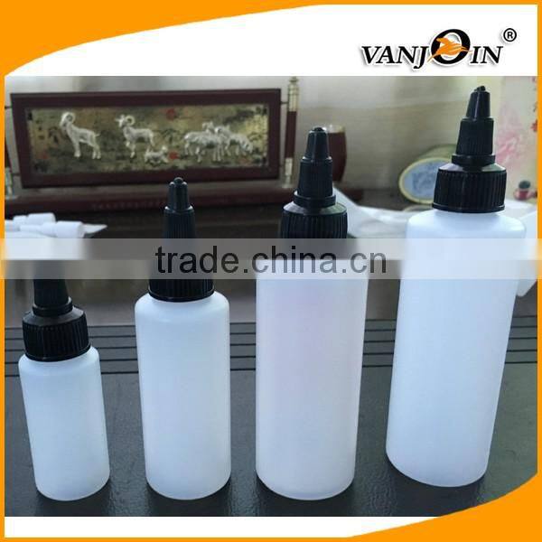 Empty 15ml Tattoo Ink Pigment plastic Bottles Twist Top Cap