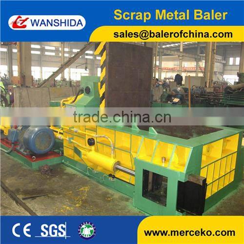 Push out Scrap Metal Balers compactor machine