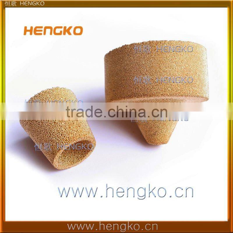 0.2~90 microns micro brass powder sintered hydraulic oil filter cartridge