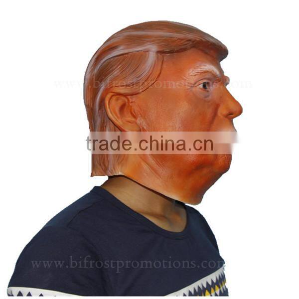 2017 New Realistic Party Donald Trump Halloween Latex Face Mask