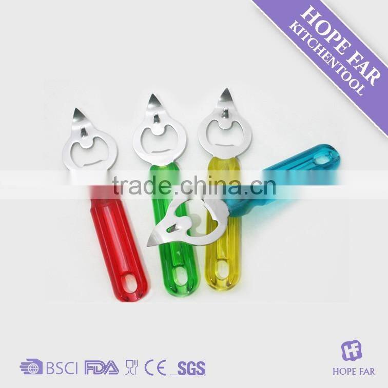 M978 transparent color plastic handle bottle opener