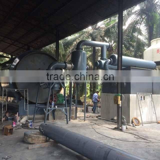 2014 New Tech For 10Ton Medical Waste Recycling Plant Getting Fuel Oil By Pyrolysis Way