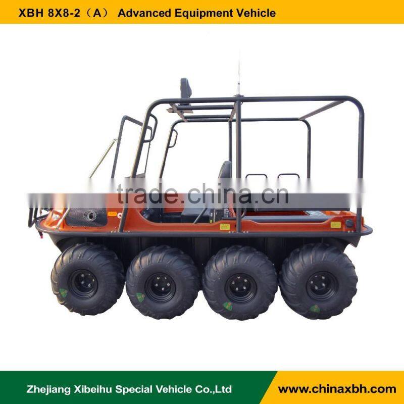 XBH 8X8-2(A) High-end Advanced Equipment Vehicle with GPS HID Search Light multifunctional rescue all-terrains vehicle ATV