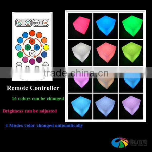 table lamp mood light / Color changing led waterproof table light / PLASTIC