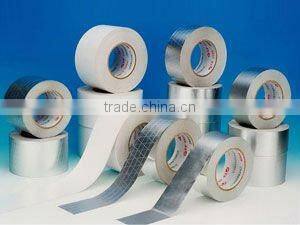 Silver Aluminum foil waterproof adhesive insulation tape pipe,construction material