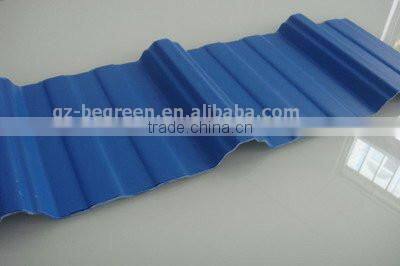 anti corrosion pvc plastic corrugated roofing sheet
