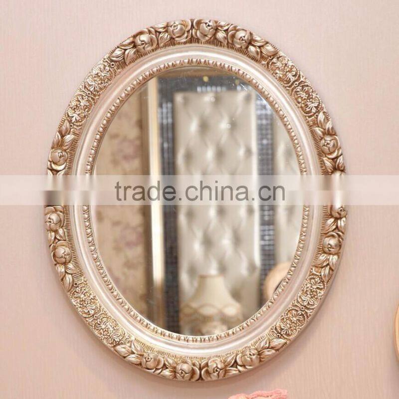 Elegant home decorative oval wall mirror