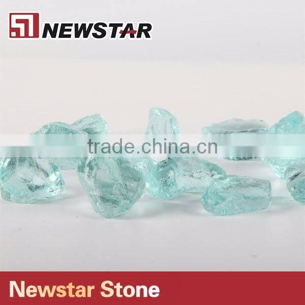 Outdoor decorative fire glass granule, fire glass price