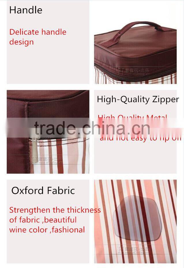 Waterproof 4.6L Travel Picnic Lunch Box Container Snack Tote Isothermic Cooler Handbag