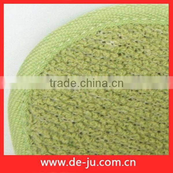 Light Green Soft Small Scrub Cleaning Sponge Facial Scrub