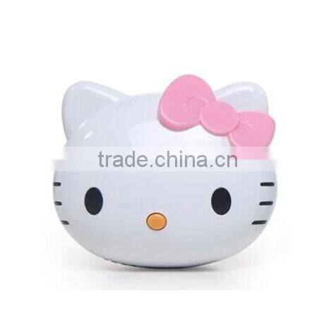 Hello Kitty shape real 4400mAh cartoon power bank