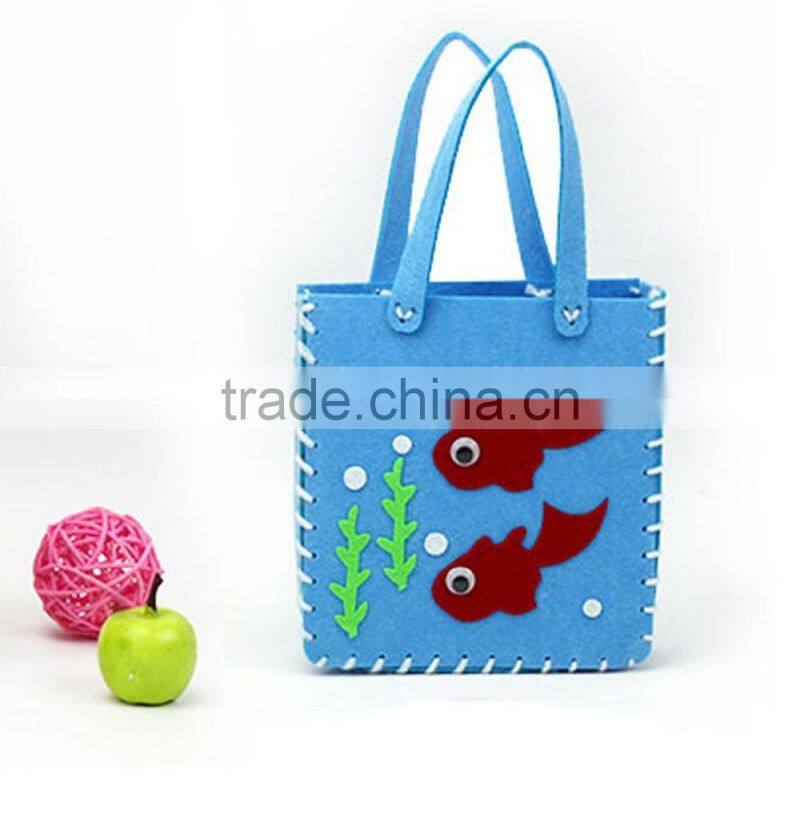 16052510 factory directly selling for Children handmade ready cutting felt puzzle kit